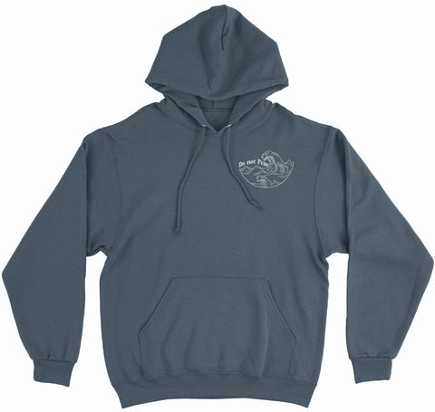 DO NOT FEAR - INDIGO BLUE HOODIE